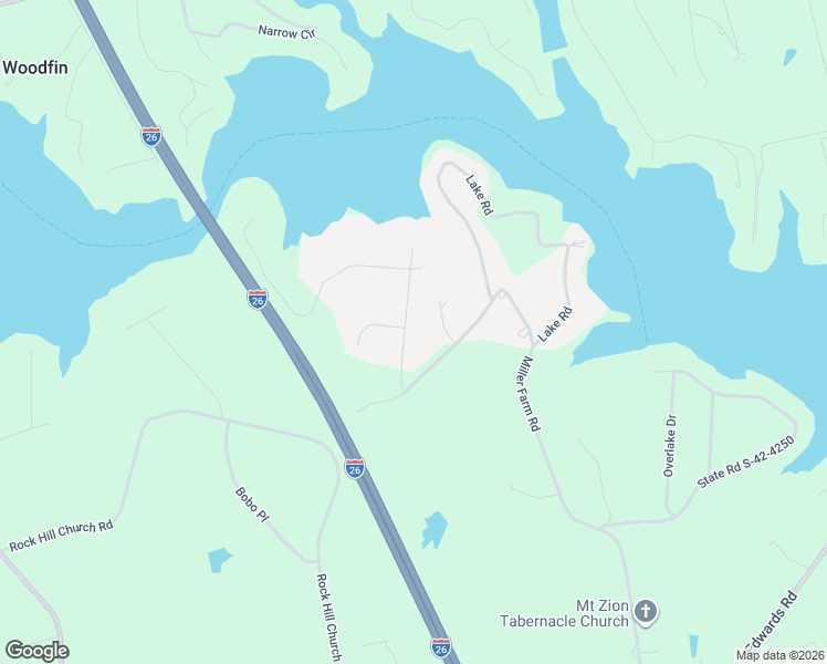 map of restaurants, bars, coffee shops, grocery stores, and more near 40 Orchard Drive in Inman