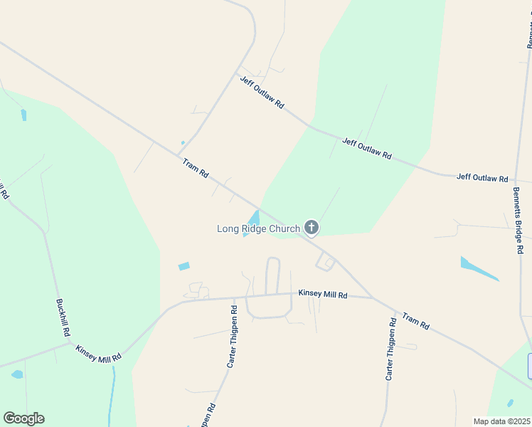 map of restaurants, bars, coffee shops, grocery stores, and more near State Road 1500 in Mount Olive