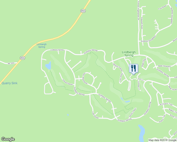 map of restaurants, bars, coffee shops, grocery stores, and more near 3764 Doc Raymond in Flagstaff