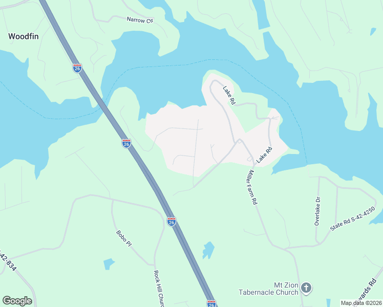 map of restaurants, bars, coffee shops, grocery stores, and more near 40 Orchard Drive in Inman