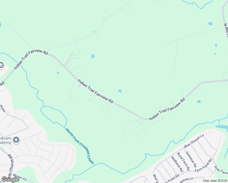 map of restaurants, bars, coffee shops, grocery stores, and more near 7305 Indian Trail Fairview Road in Indian Trail