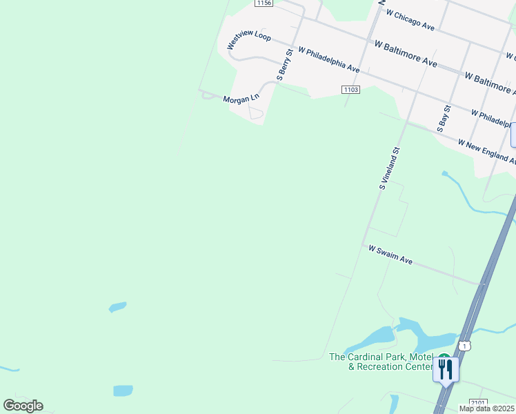 map of restaurants, bars, coffee shops, grocery stores, and more near South Ridgecrest Street in Moore County