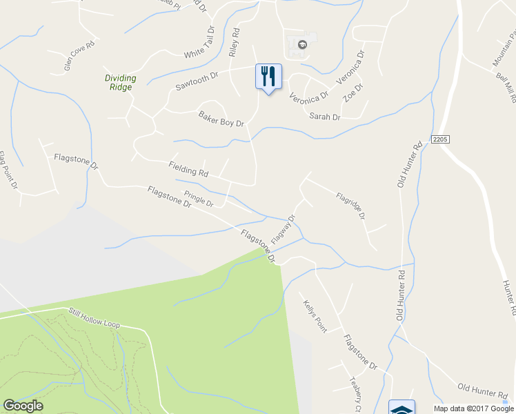 map of restaurants, bars, coffee shops, grocery stores, and more near 6909 Axiom Lane in Ooltewah