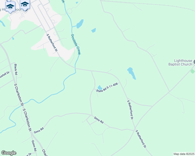 map of restaurants, bars, coffee shops, grocery stores, and more near 134 Zayes Road in Blacksburg