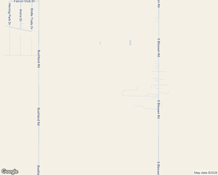 map of restaurants, bars, coffee shops, grocery stores, and more near 10000 South Blessen Road in Amarillo