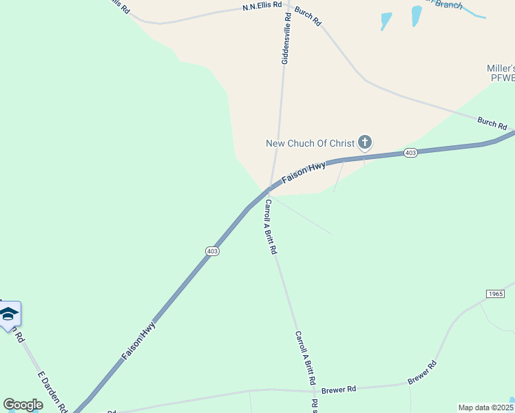 map of restaurants, bars, coffee shops, grocery stores, and more near 9230 Faison Highway in Faison