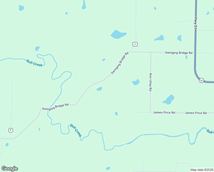 map of restaurants, bars, coffee shops, grocery stores, and more near 235 Swinging Bridge Road in Beebe