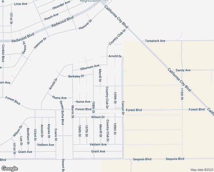 map of restaurants, bars, coffee shops, grocery stores, and more near in California City