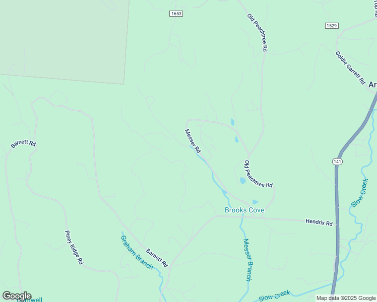 map of restaurants, bars, coffee shops, grocery stores, and more near 25 Messer Road in Murphy