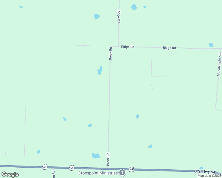 map of restaurants, bars, coffee shops, grocery stores, and more near 194-348 Ridge Road in Beebe