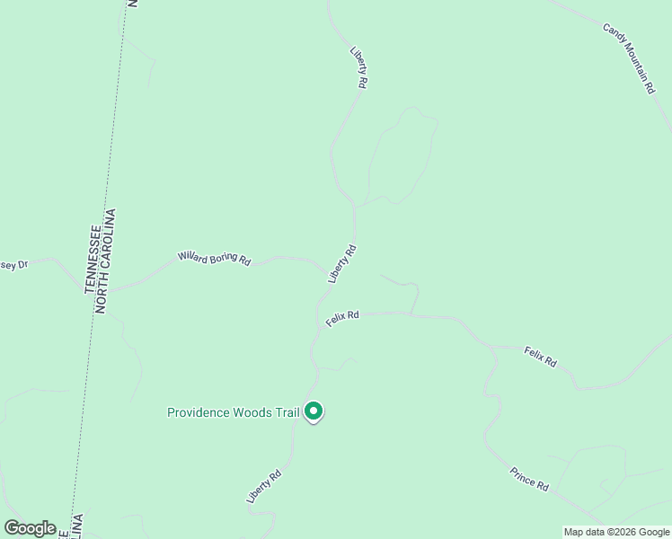 map of restaurants, bars, coffee shops, grocery stores, and more near 301-305 Willard Boring Road in Murphy