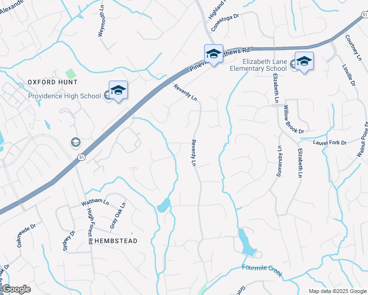 map of restaurants, bars, coffee shops, grocery stores, and more near 811 Arborfield Drive in Matthews