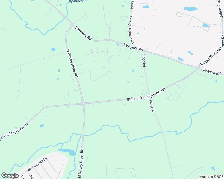 map of restaurants, bars, coffee shops, grocery stores, and more near 8111 Indian Trail Fairview Road in Indian Trail