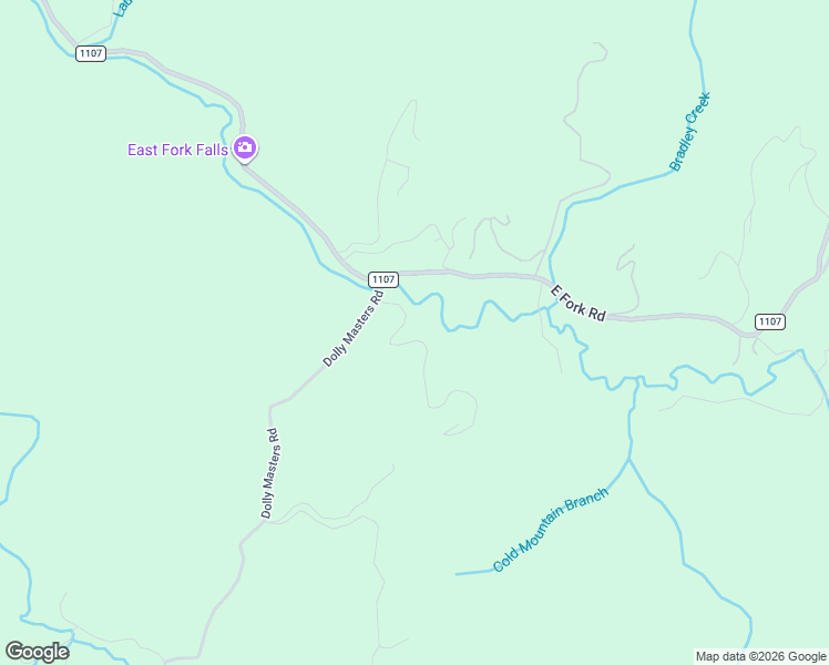 map of restaurants, bars, coffee shops, grocery stores, and more near 247 Apple Bee Road in Brevard