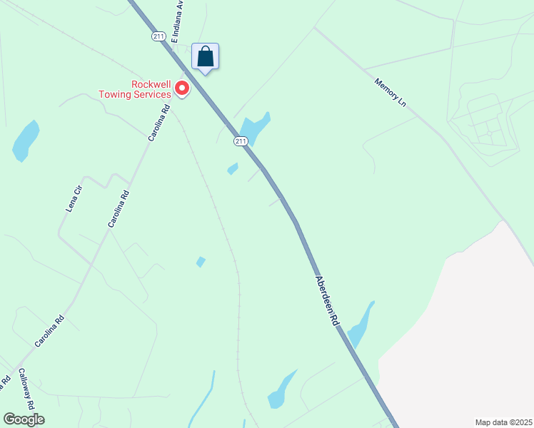 map of restaurants, bars, coffee shops, grocery stores, and more near 11891 Aberdeen Road in Aberdeen