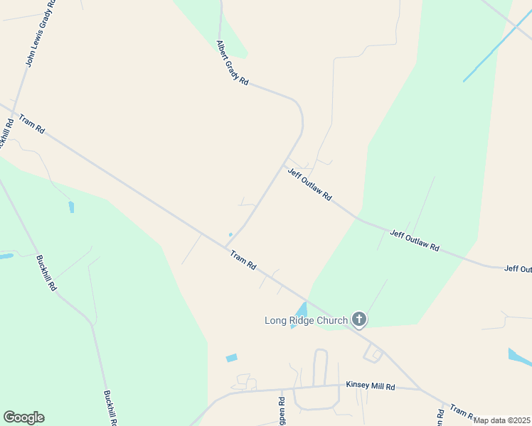 map of restaurants, bars, coffee shops, grocery stores, and more near 485 Albert Grady Road in Mount Olive