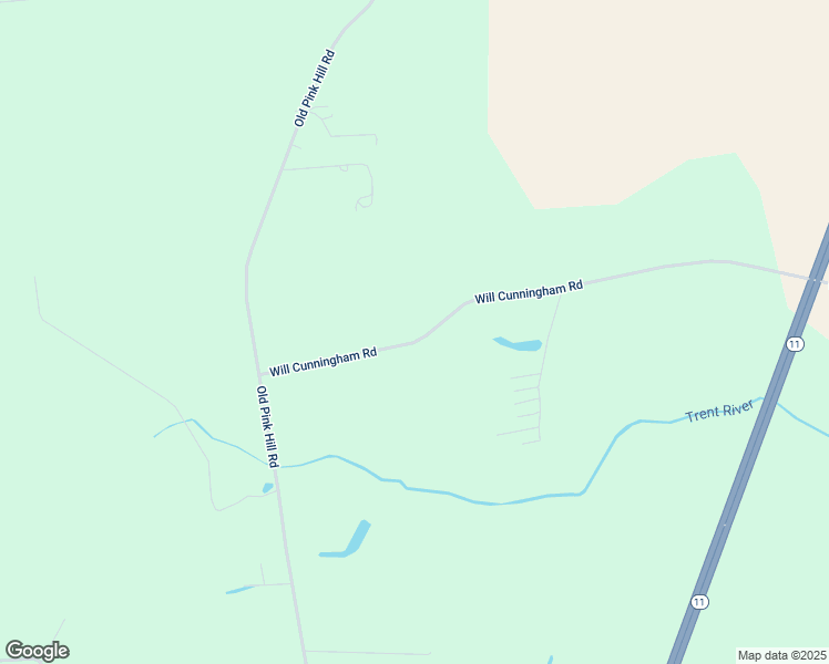map of restaurants, bars, coffee shops, grocery stores, and more near 2800 Will Cunningham Road in Deep Run