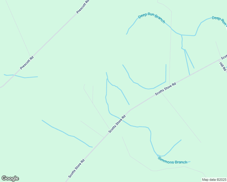 map of restaurants, bars, coffee shops, grocery stores, and more near 1714 Scotts Store Road in Grantsboro
