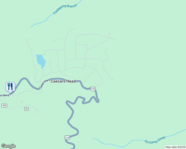 map of restaurants, bars, coffee shops, grocery stores, and more near 111 Columbine Way in Cleveland