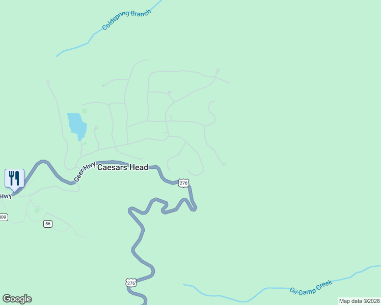 map of restaurants, bars, coffee shops, grocery stores, and more near 111 Columbine Way in Cleveland