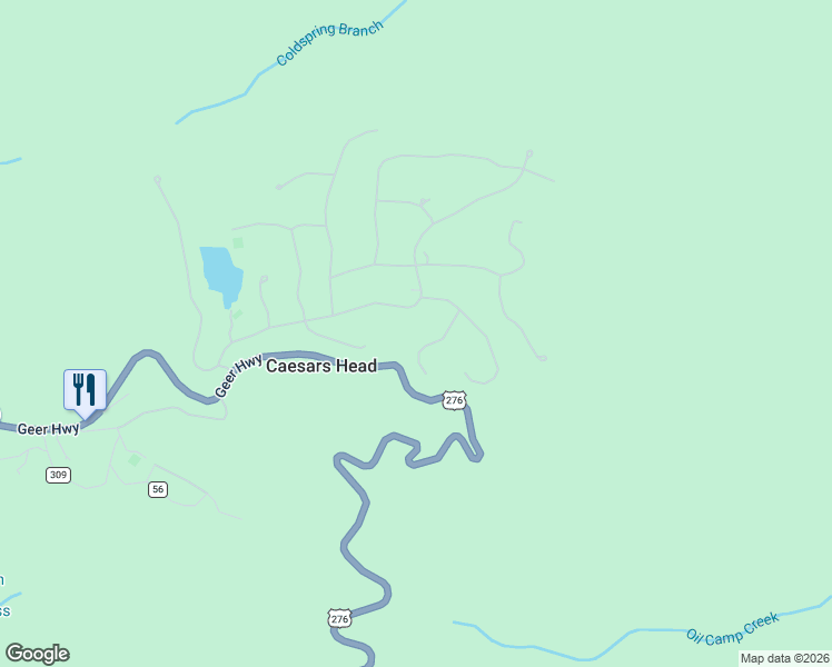 map of restaurants, bars, coffee shops, grocery stores, and more near 120 Columbine Way in Cleveland