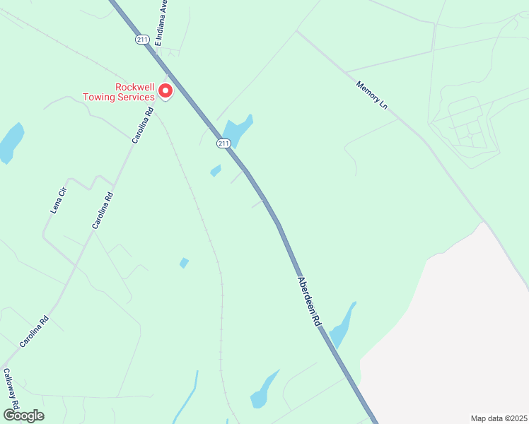 map of restaurants, bars, coffee shops, grocery stores, and more near 11891 Aberdeen Road in Aberdeen