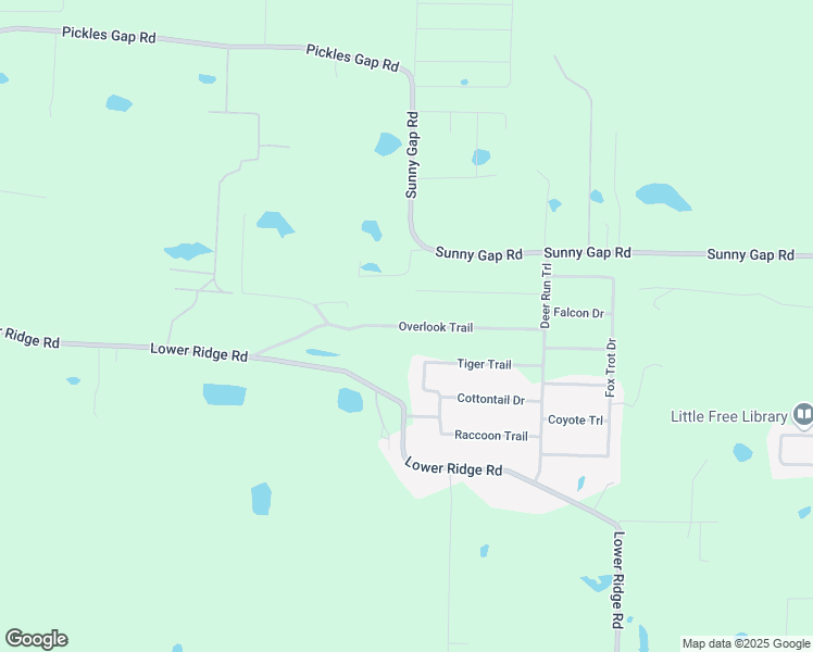 map of restaurants, bars, coffee shops, grocery stores, and more near 26 Overlook Trail in Conway