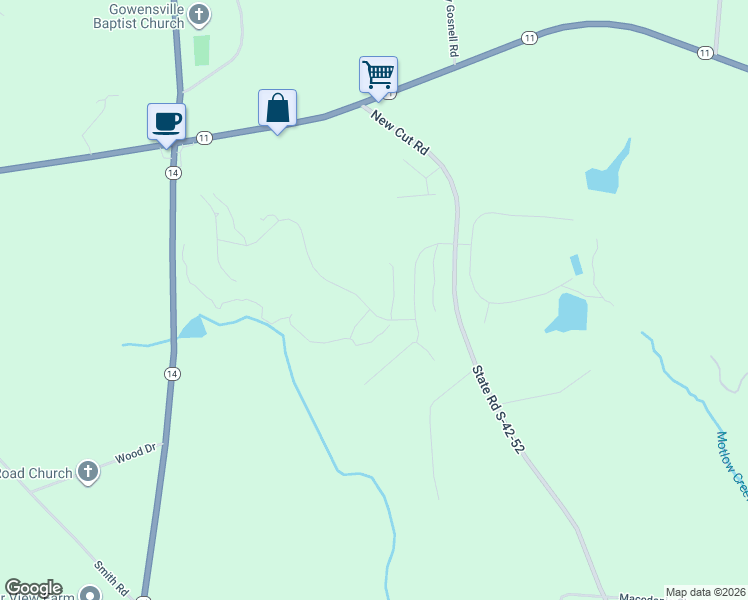 map of restaurants, bars, coffee shops, grocery stores, and more near 118 Saint Andrews Boulevard in Campobello