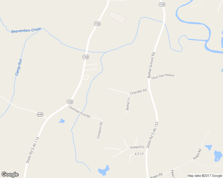 map of restaurants, bars, coffee shops, grocery stores, and more near 6186 Chandler Road in Clover