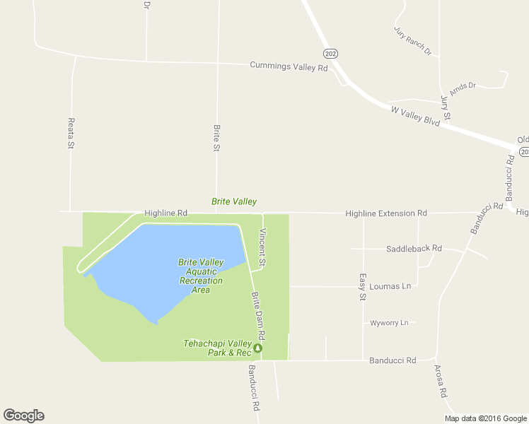 map of restaurants, bars, coffee shops, grocery stores, and more near Highline in Tehachapi