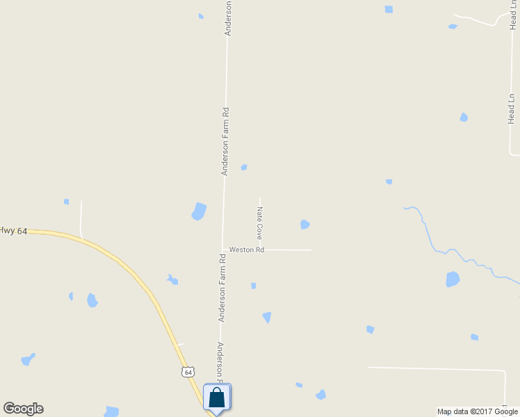 map of restaurants, bars, coffee shops, grocery stores, and more near 106 Nate Cove in Beebe