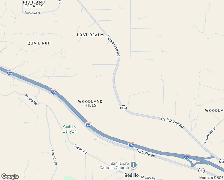 map of restaurants, bars, coffee shops, grocery stores, and more near 226 Sedillo Hill Road in Tijeras