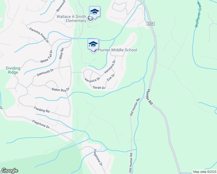 map of restaurants, bars, coffee shops, grocery stores, and more near 5682 Sarah Drive in Ooltewah