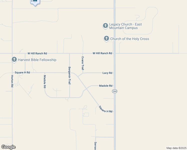 map of restaurants, bars, coffee shops, grocery stores, and more near 19 Lacy Road in Edgewood