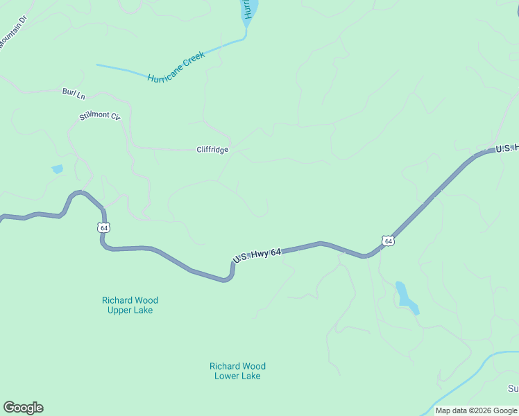 map of restaurants, bars, coffee shops, grocery stores, and more near 107 Cliffridge in Cashiers