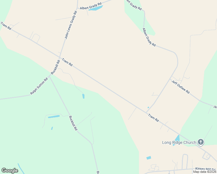 map of restaurants, bars, coffee shops, grocery stores, and more near 1231 Tram Road in Mount Olive