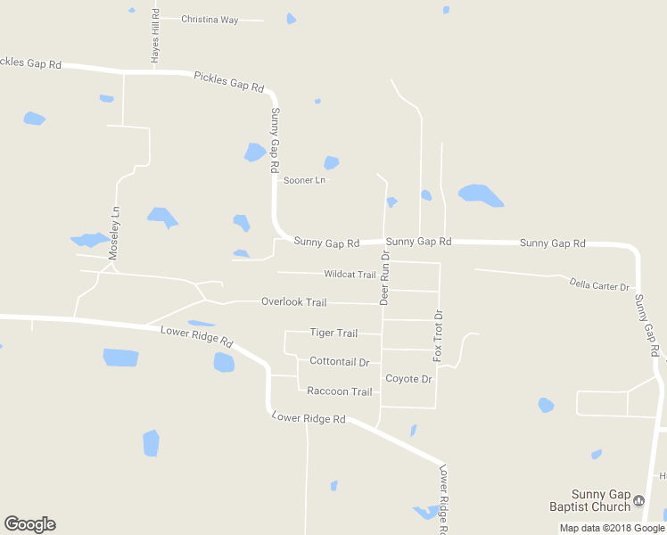 map of restaurants, bars, coffee shops, grocery stores, and more near 12 Wildcat Trail in Conway