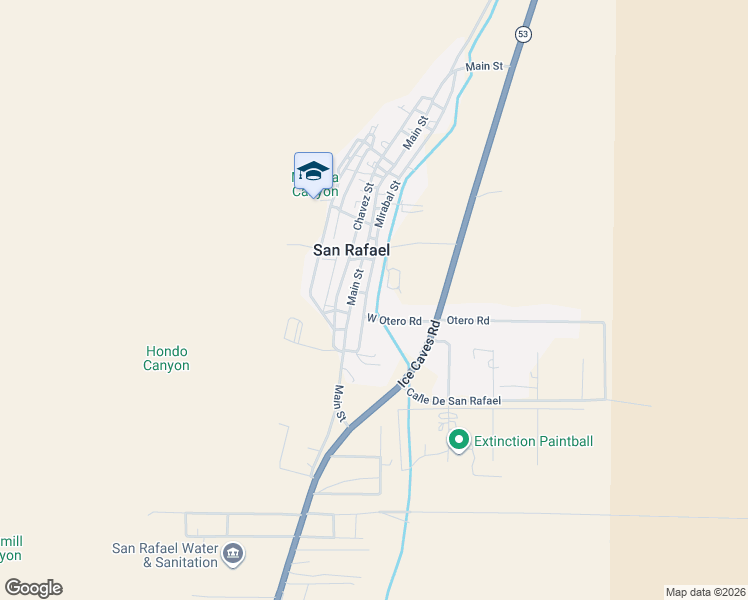 map of restaurants, bars, coffee shops, grocery stores, and more near 64 Mirabal Street in San Rafael