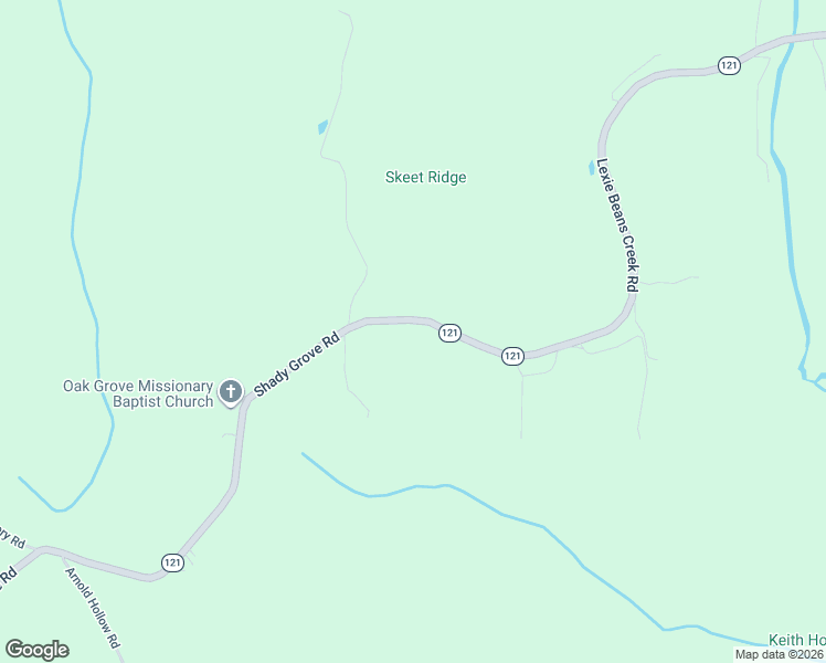 map of restaurants, bars, coffee shops, grocery stores, and more near 423 Shady Grove Road in Flintville