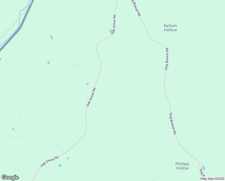 map of restaurants, bars, coffee shops, grocery stores, and more near 1735 Oak Grove Road in Goodspring