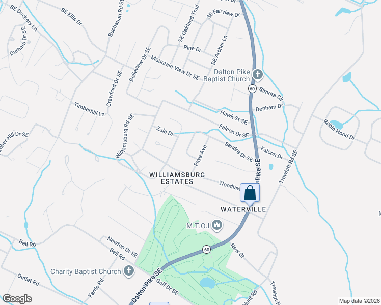 map of restaurants, bars, coffee shops, grocery stores, and more near 1755 Spring Place in Cleveland