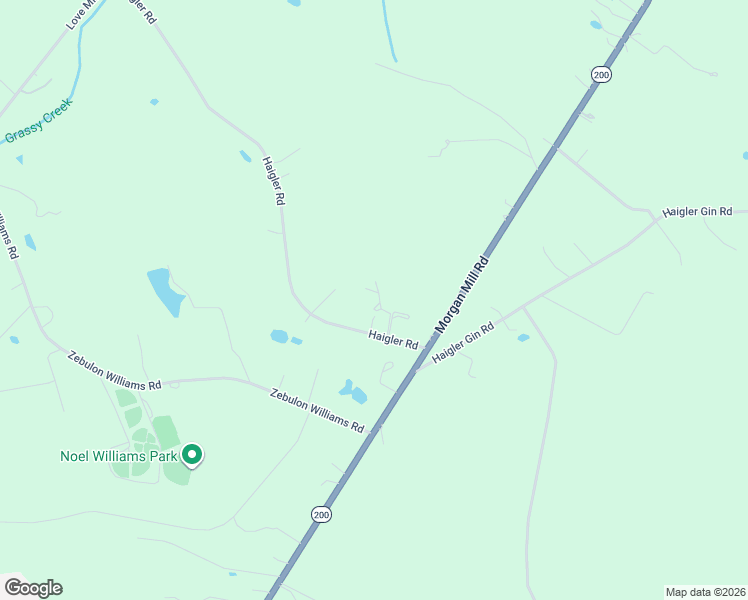 map of restaurants, bars, coffee shops, grocery stores, and more near 3709 Haigler Road in Monroe