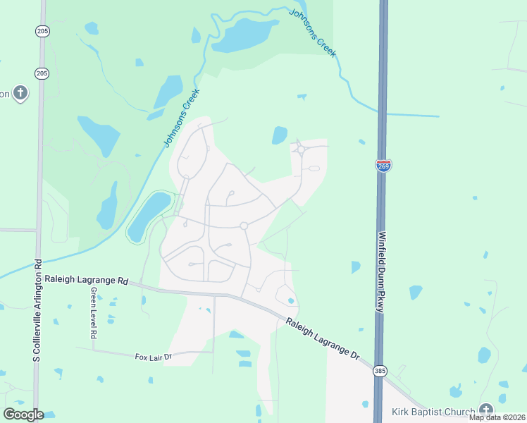 map of restaurants, bars, coffee shops, grocery stores, and more near 12588 Bravo Road in Collierville