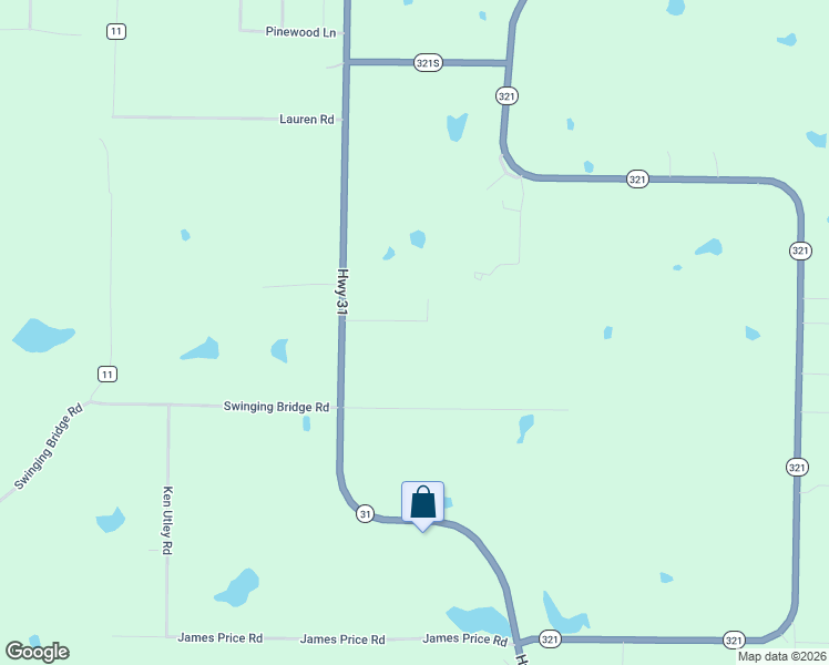map of restaurants, bars, coffee shops, grocery stores, and more near 110 West End Street in Beebe