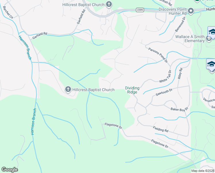 map of restaurants, bars, coffee shops, grocery stores, and more near 6951 Glen Cove Road in Ooltewah
