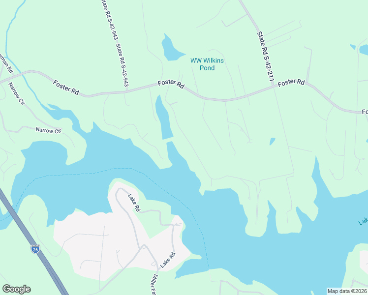 map of restaurants, bars, coffee shops, grocery stores, and more near 274 Sunward Path in Inman