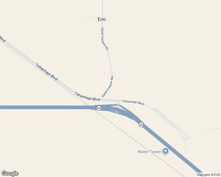 map of restaurants, bars, coffee shops, grocery stores, and more near 5 Tehachapi Boulevard in Tehachapi