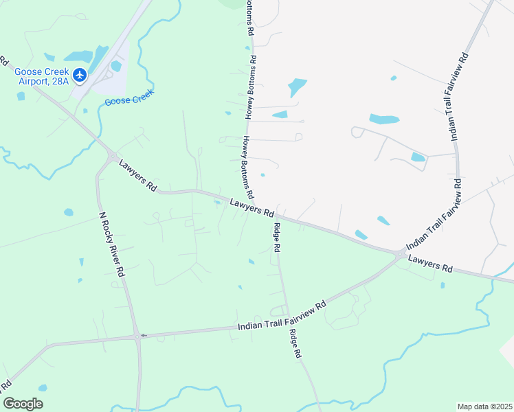 map of restaurants, bars, coffee shops, grocery stores, and more near Lawyers Road in Lake Park
