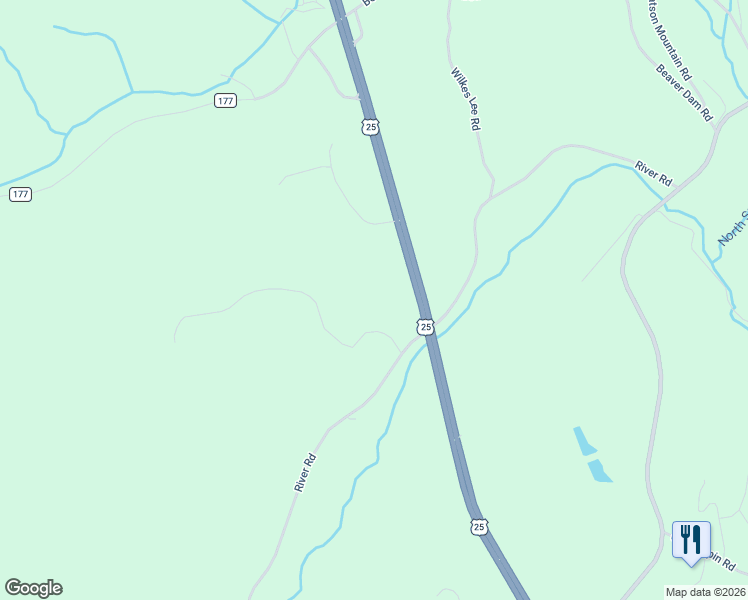 map of restaurants, bars, coffee shops, grocery stores, and more near 307 River Road in Greenville County