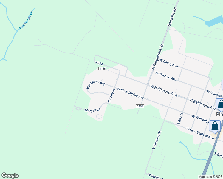 map of restaurants, bars, coffee shops, grocery stores, and more near 168 Barrett Road East in Pinehurst